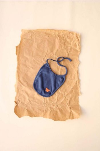 Embroidered Crab Baby Bib 0-3 Months