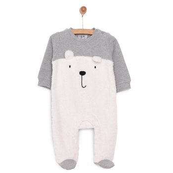 Newborn Plush Footed Onesie Unisex