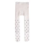 Girls' White Terry Tights