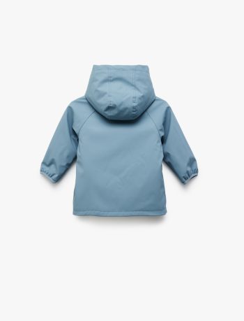 Baby Boy Hooded Raincoat