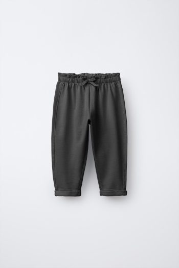 Baggy Trousers with Bow Detail