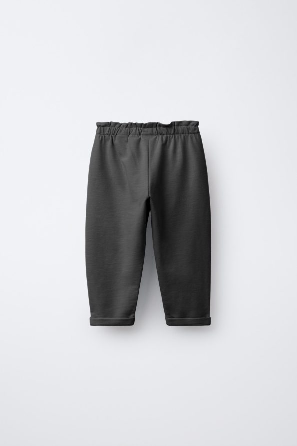 Baggy Trousers with Bow Detail
