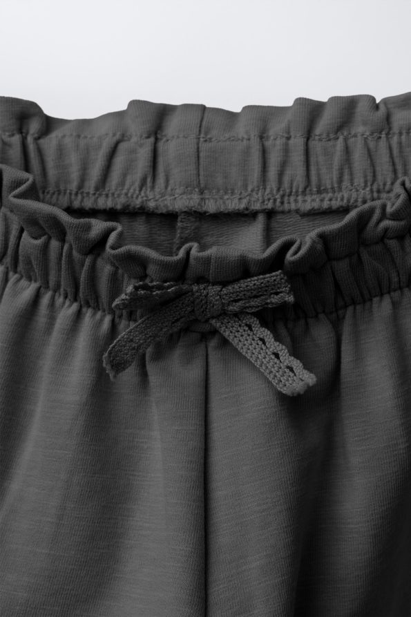 Baggy Trousers with Bow Detail
