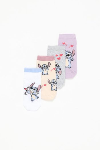 4-Pack Stitch ©Disney Love Socks