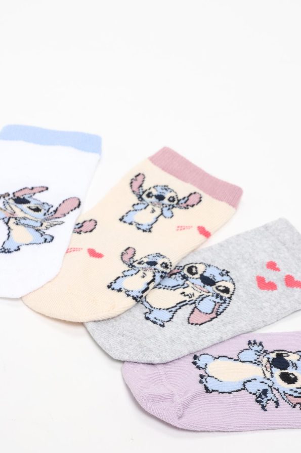 4-Pack Stitch ©Disney Love Socks