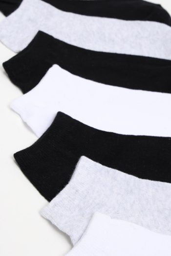 7-Pack Colorful Basic Ankle Socks
