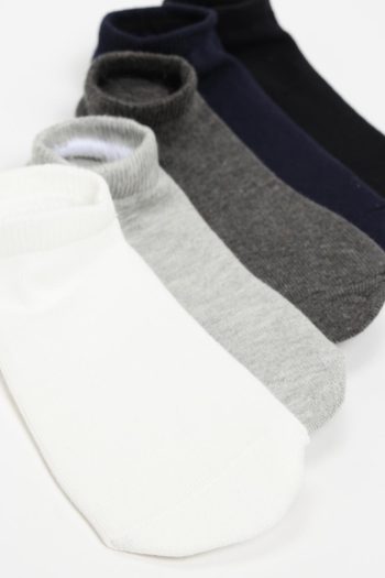 5-Pack Basic Invisible Socks