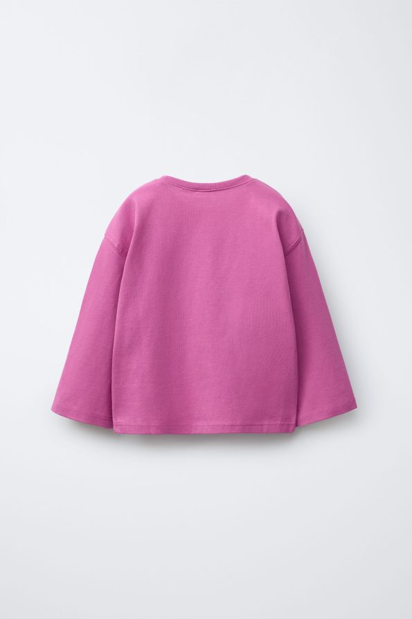 Basic Heart Embroidered T-Shirt