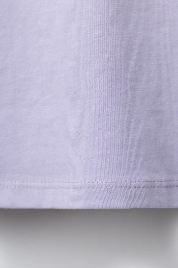 Basic T-Shirt with Embroidered Heart