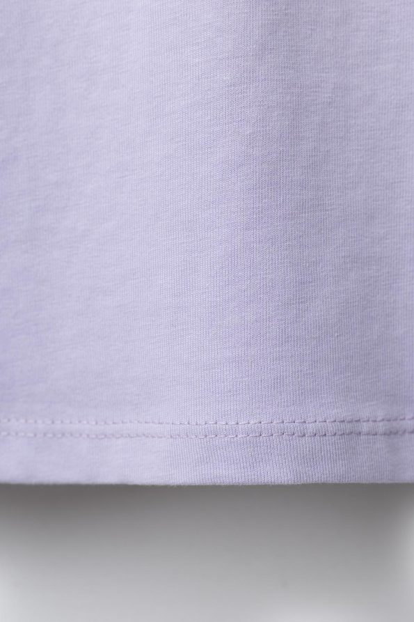 Basic T-Shirt with Embroidered Heart