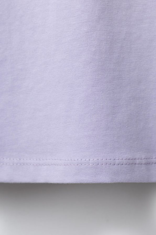 Basic Heart Embroidered T-Shirt