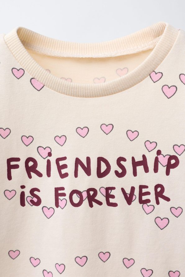 Printed Slogan T-Shirt
