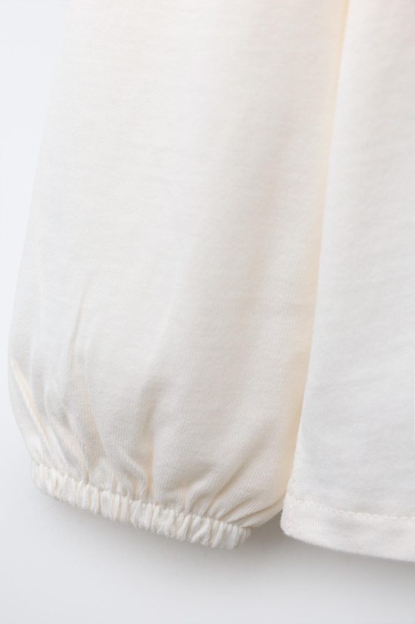 Striped Baby Collar T-Shirt