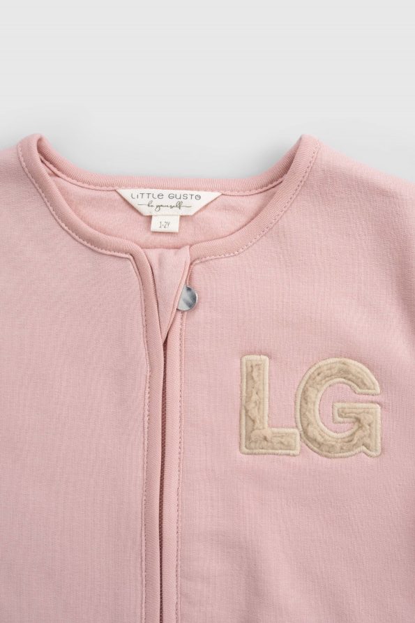Organic Cotton Baby Jacket Pink