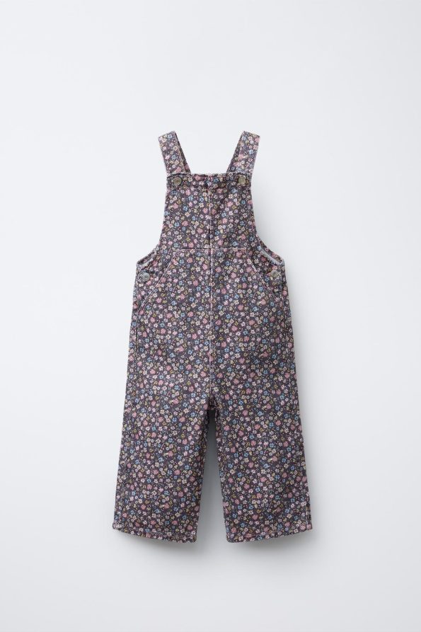 Flower Patterned Pinafore