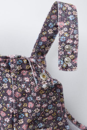Flower Patterned Pinafore