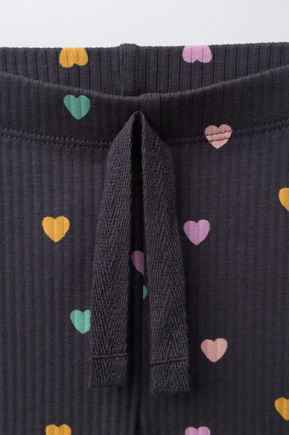Printed Sweatshirt and Leggings Set