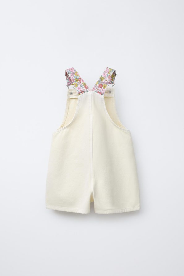 Floral Patterned Pinafore