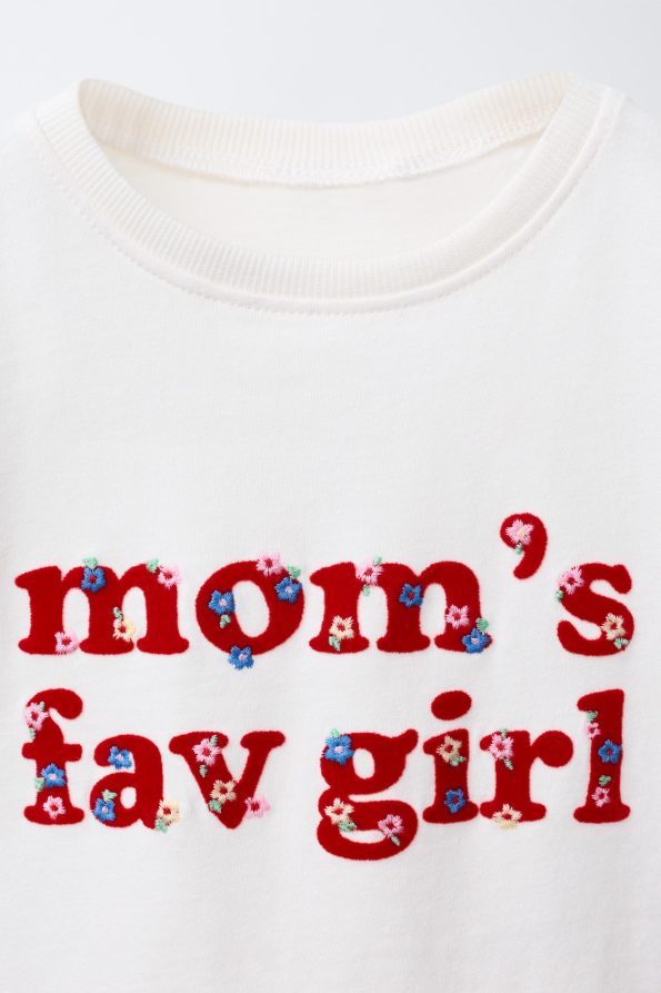 Flock Slogan T-Shirt