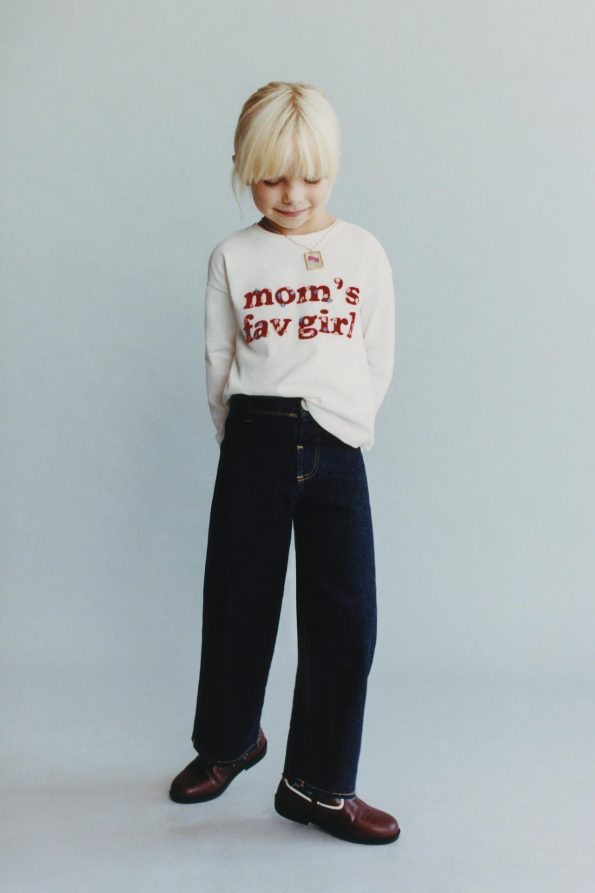 Flock Slogan T-Shirt