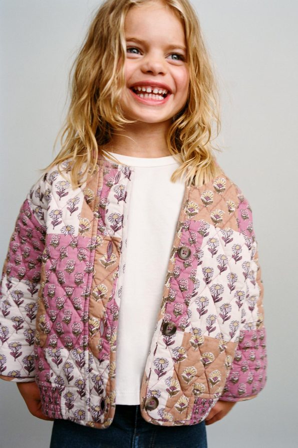 Patchwork Bomber Jacket