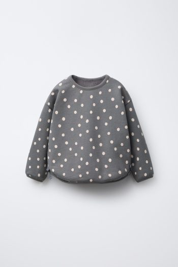 Patterned Sweatshirt