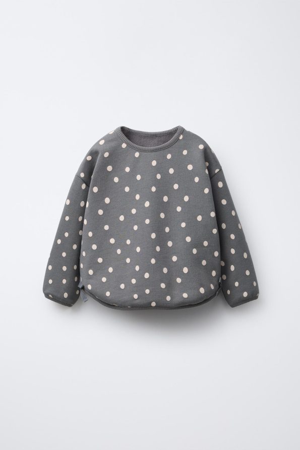 Patterned Sweatshirt
