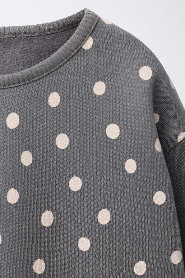 Patterned Sweatshirt