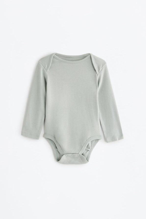 4-Pack Long Sleeve Basic Bodysuits