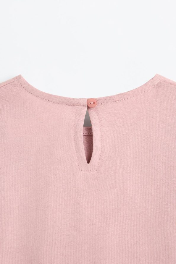 Set of 2 Button-Back T-Shirts