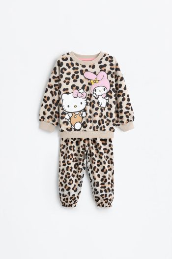 Hello Kitty Cotton Sweatshirt and Pants Set