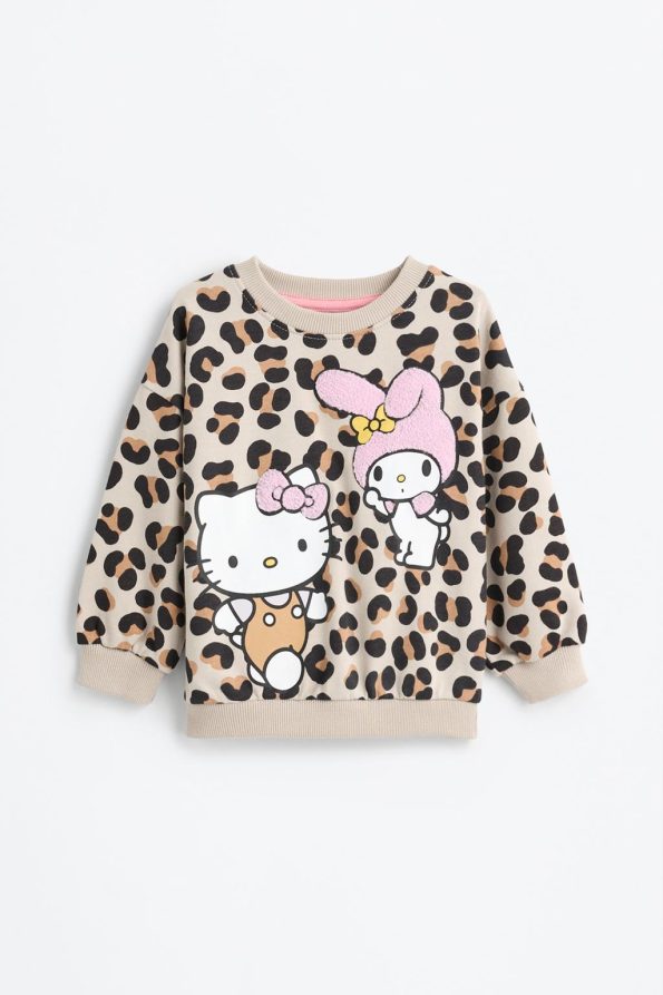 Hello Kitty Cotton Sweatshirt and Pants Set