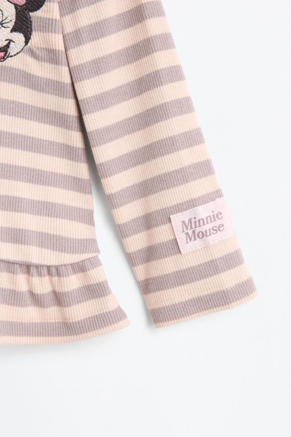 Minnie Mouse Ruffled T-Shirt and Leggings Set
