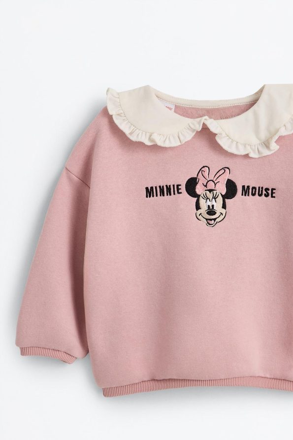 Minnie Mouse ©Disney Poplin Sweatshirt and Leggings Set