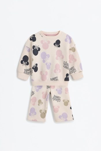 Minnie Mouse ©Disney Sweatshirt and Wide Leg Set