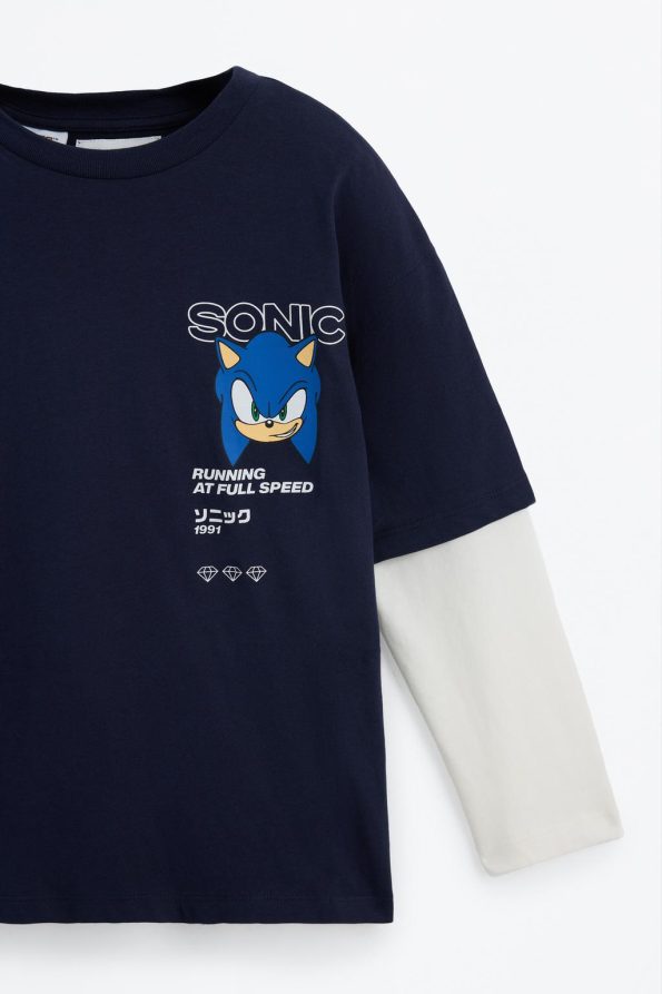 Sonic™ | SEGA Double Sleeve T-Shirt