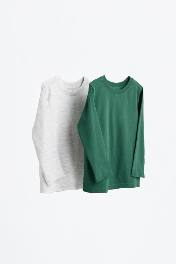 2-Pack Solid Color T-Shirts
