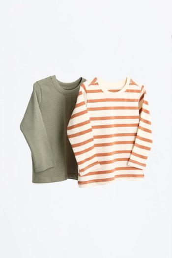 Set of 2 Mixed Design T-Shirts