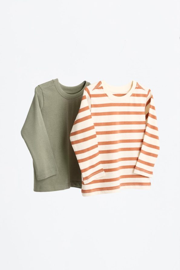 Set of 2 Mixed Design T-Shirts