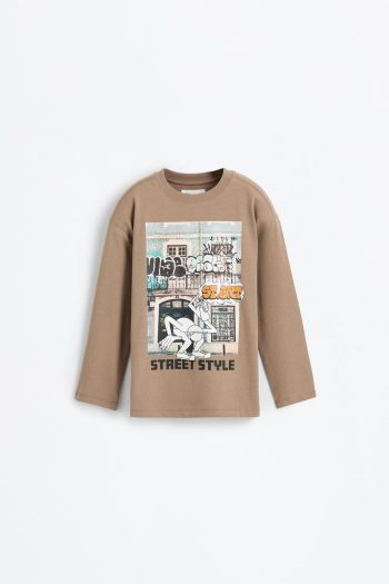 Graffiti Printed T-Shirt