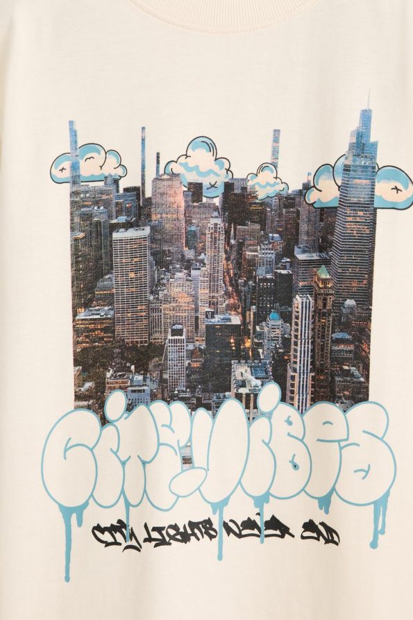 Graffiti Printed T-Shirt