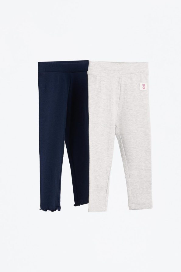 2-Pack Ribbed Leggings