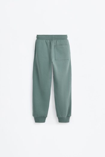 Cotton Pants with Stitch Details