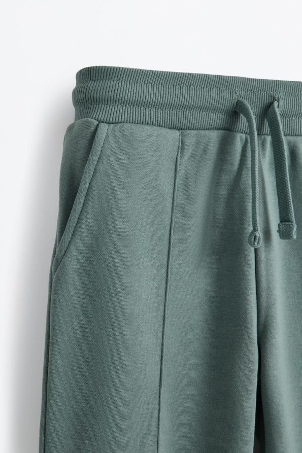 Cotton Pants with Stitch Details