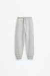 Cotton Pants with Stitch Details