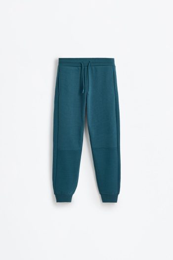 Ottoman Fabric Cotton Jogger Pants
