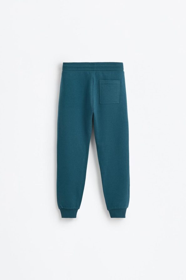 Ottoman Fabric Cotton Jogger Pants