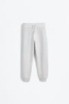 Ottoman Fabric Cotton Jogger Pants
