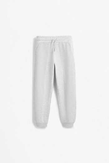 Ottoman Fabric Cotton Jogger Pants