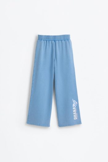 Stitch ©Disney Wide Leg Cotton Trousers
